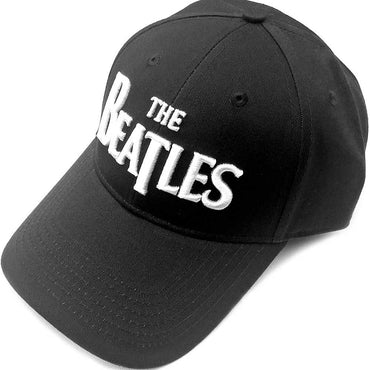 THE BEATLES - (来日 60周年 ) - DROP T LOGO(刺繍/ブラック)