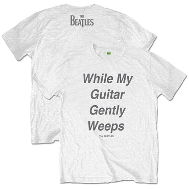 THE BEATLES - (来日 60周年 ) - While My Guitar Gently Weeps / バックプリントあり