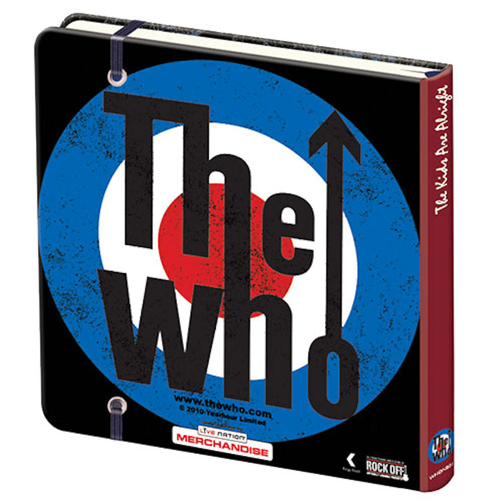 THE WHO ザ・フー - THE KIDS ARE ALRIGHT (HARD BACK) / ノート・メモ帳