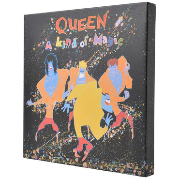 QUEEN - (フレディ 生誕 80年 ) - A Kind of Magic/ キャンバス・プリント木枠(40×40×3.8cm)