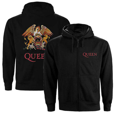 QUEEN - (フレディ 生誕 80年 ) - Classic Crest / ジップ / バックプリントあり