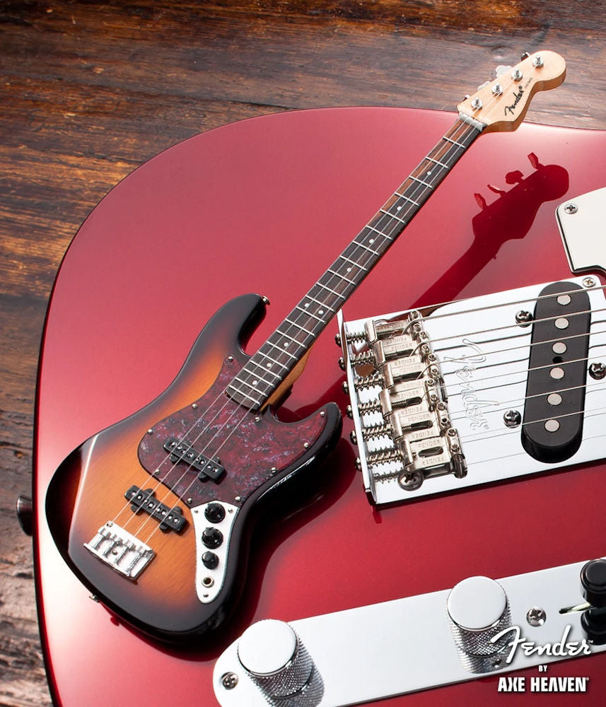 FENDER フェンダー - Sunburst Jazz Bass Miniature Guitar / ミニチュア楽器