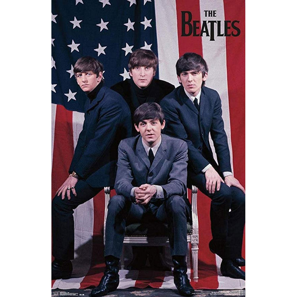 THE BEATLES ザ・ビートルズ (ABBEY ROAD発売55周年記念 ) - FLAG / ポスター 【公式 / オフィシャル】