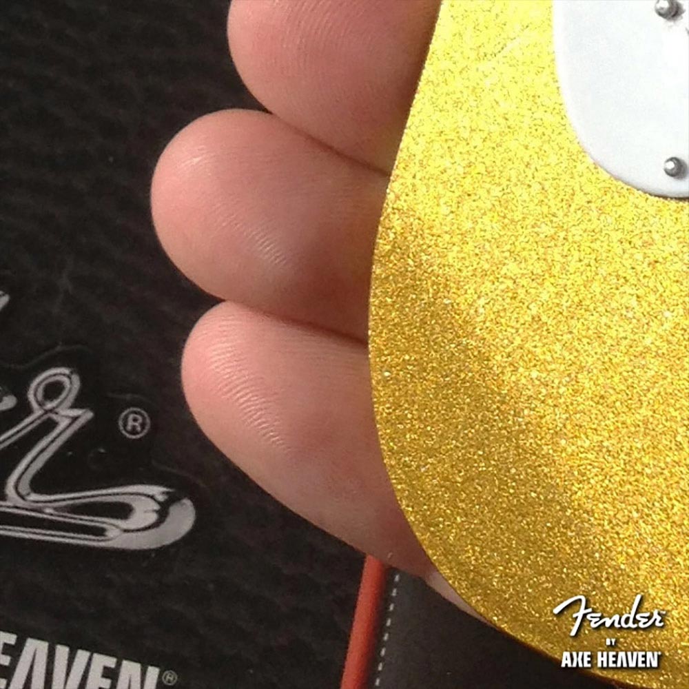 FENDER フェンダー - Metallic Gold Strat / ミニチュア楽器