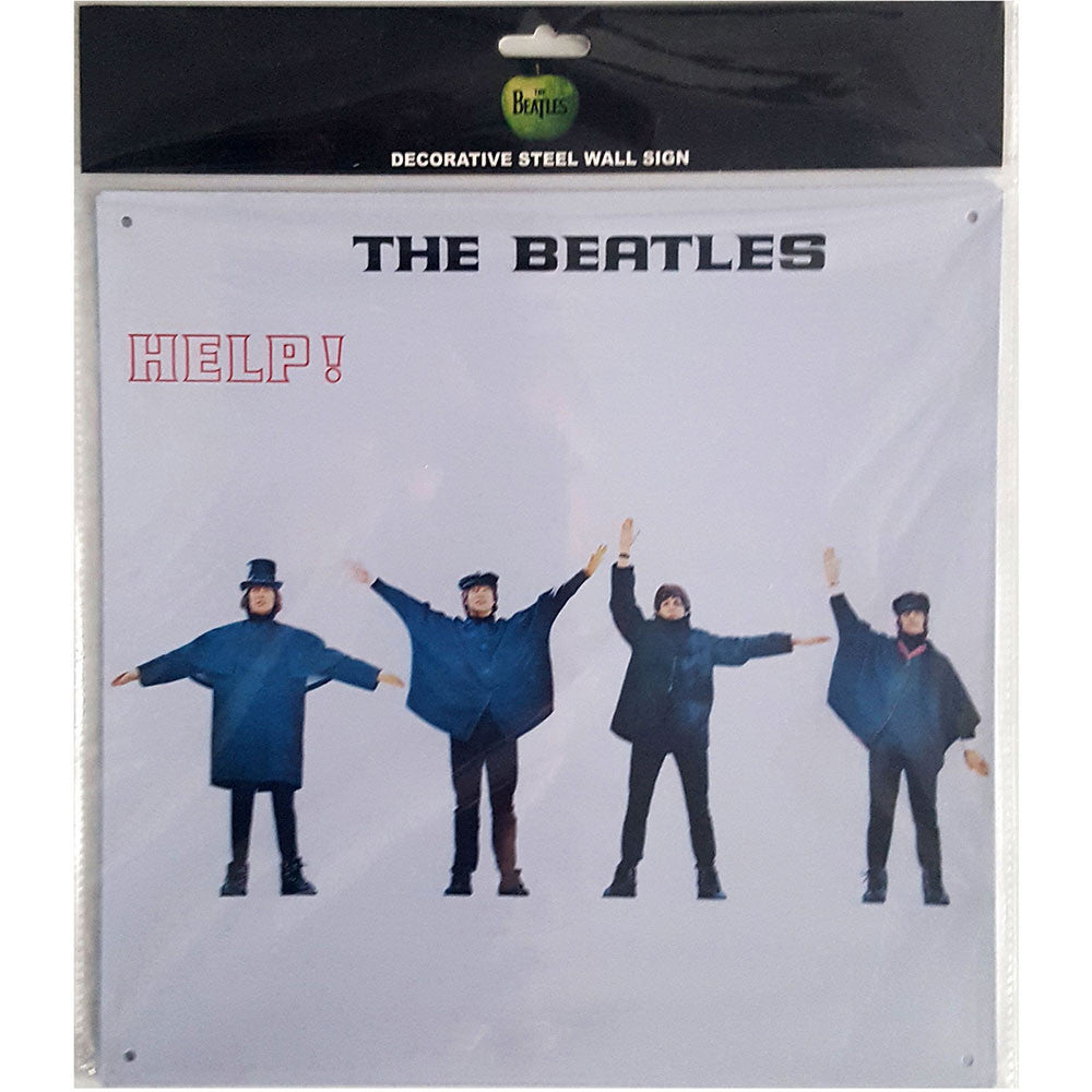 THE BEATLES ビートルズ (来日 60周年 ) - HELP! WALL SIGN / インテリア置物