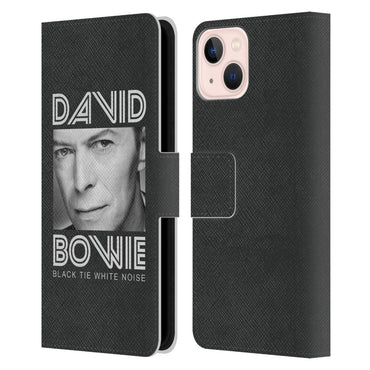 DAVID BOWIE - (追悼 10年 ) - Black Tie レザー手帳型