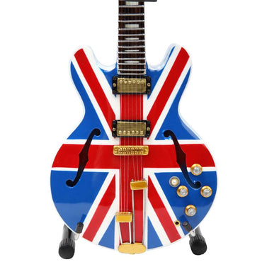 OASIS - (映画「オアシス:ドント・ルック・バック・イン・アンガー」公開 ) - Noel Gallagher Union Jack Supernovaミニチュア