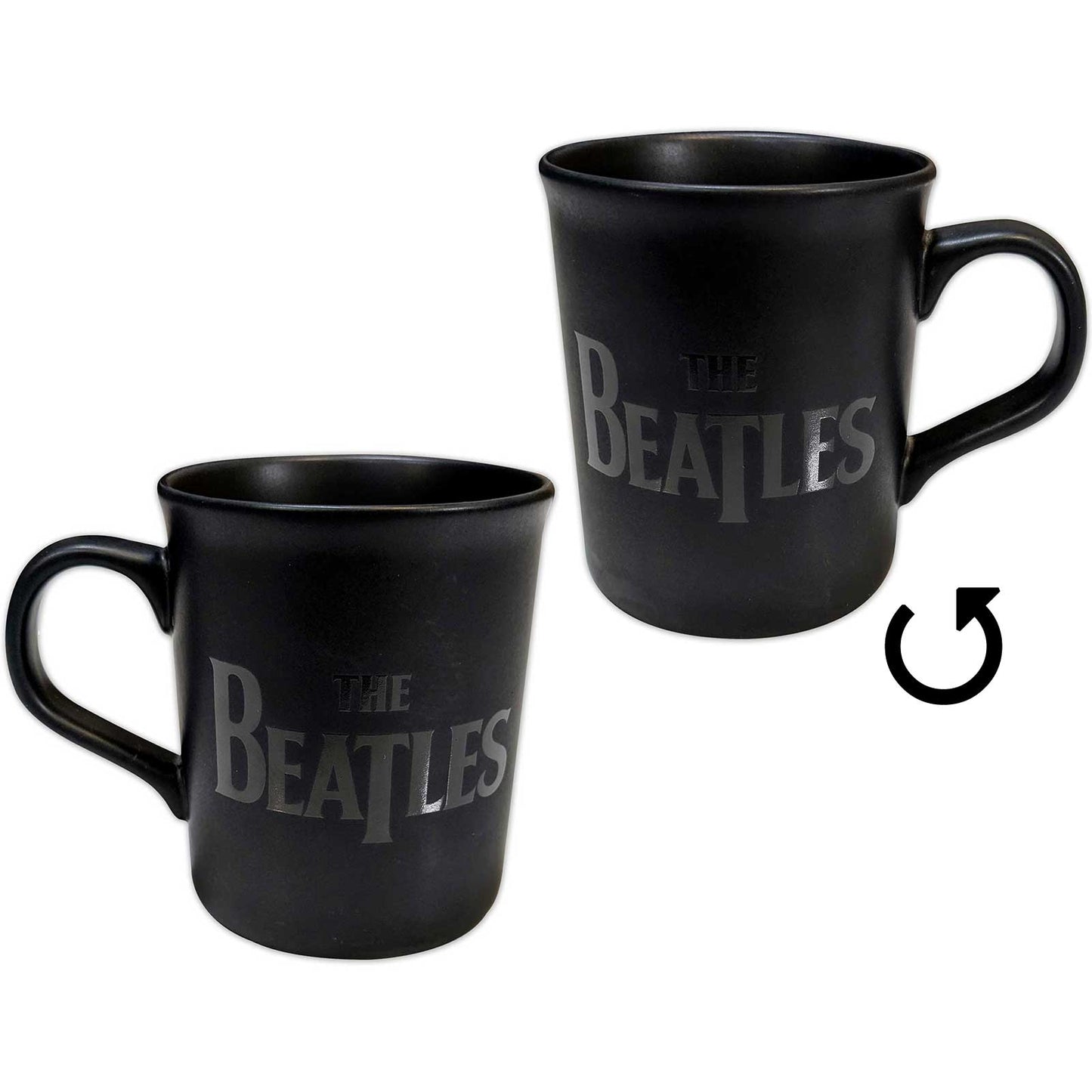 THE BEATLES ビートルズ (来日 60周年 ) - Drop T Logo Matte / マグカップ