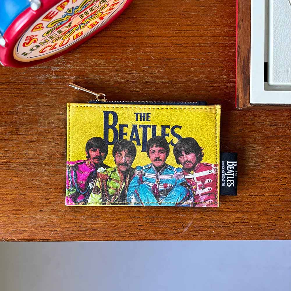 THE BEATLES ビートルズ (来日 60周年 ) - Sgt. Pepper Zip Purse / Disaster(U.K.ブランド) / 財布