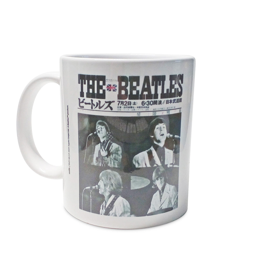 THE BEATLES ザ・ビートルズ (ABBEY ROAD発売55周年記念 ) - LIVE IN BUDOKAN HALL / 限定 / マグカップ 【公式 / オフィシャル】