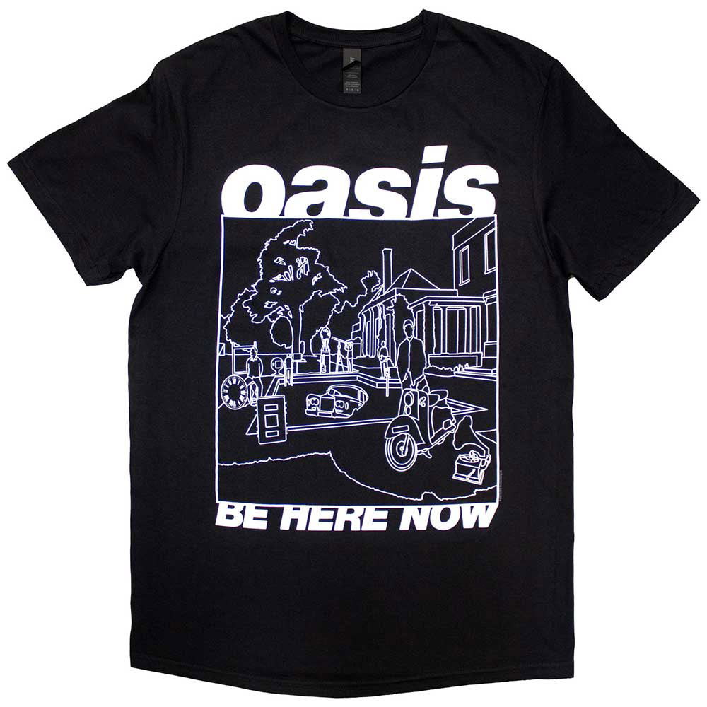 OASIS オアシス (10月 来日 記念 ) - Be Here Now Line Drawing