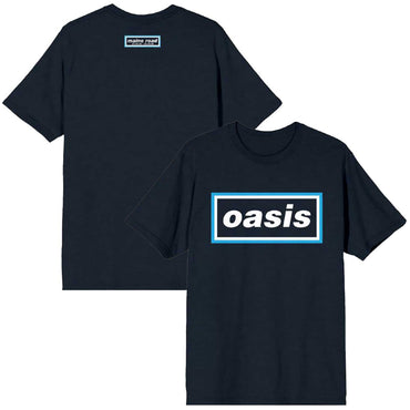 OASIS - (映画「オアシス:ドント・ルック・バック・イン・アンガー」公開 ) - Maine Road Event Logo / バックプリントあり