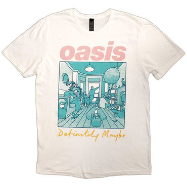 OASIS - (映画「オアシス:ドント・ルック・バック・イン・アンガー」公開 ) - Definitely Maybe Illustration Colour
