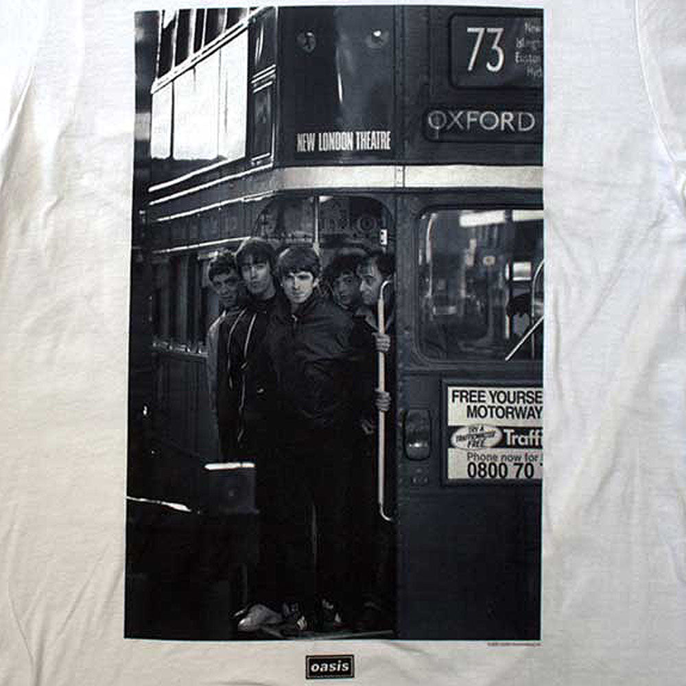 OASIS オアシス (結成 35周年 ) - London Bus Photo / Tシャツ / メンズ