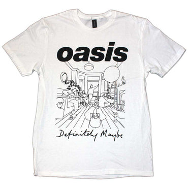 OASIS - (映画「オアシス:ドント・ルック・バック・イン・アンガー」公開 ) - Definitely Maybe Line Drawing