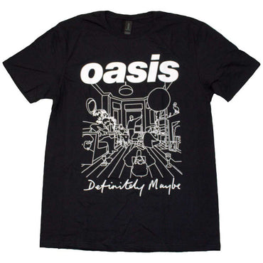 OASIS - (映画「オアシス:ドント・ルック・バック・イン・アンガー」公開 ) - Definitely Maybe Line Drawing