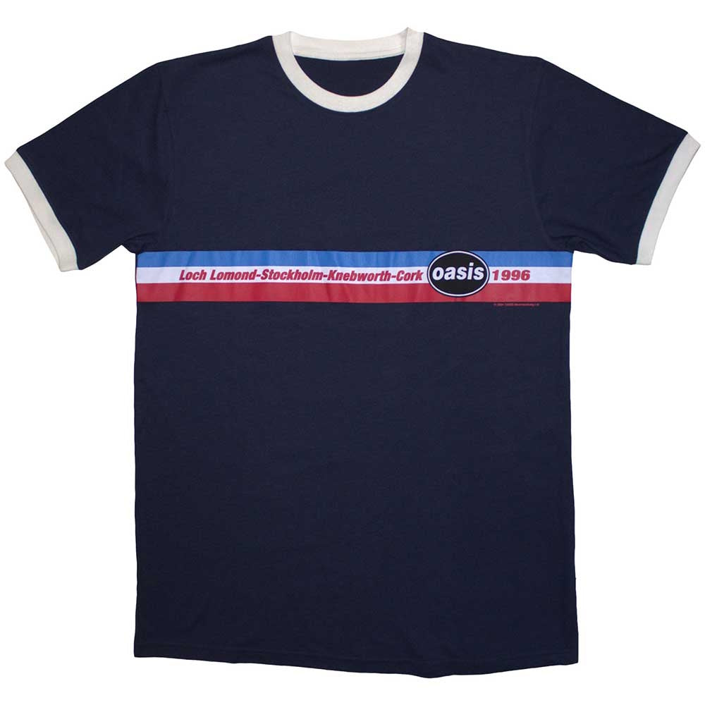 OASIS - (結成 35周年 ) - 1996 Tour Horizontal Stripes Ringer / リンガー