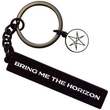 BRING ME THE HORIZON - Text Logo 6-Point Star Charm / チャーム付き