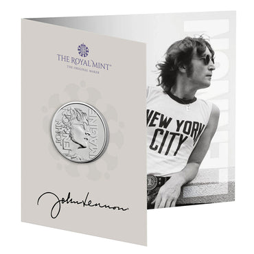 JOHN LENNON - 2025 UK £5 Brilliant Uncirculated Coin / 英国王立造幣局