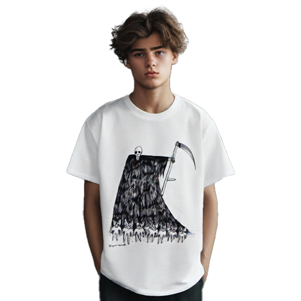 RADIOHEAD レディオヘッド (結成 35周年 ) - Grim Reaper / オーガニックコットン / Tシャツ / メンズ