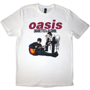 OASIS - (映画「オアシス:ドント・ルック・バック・イン・アンガー」公開 ) - Cigarettes & Alcohol Illustration