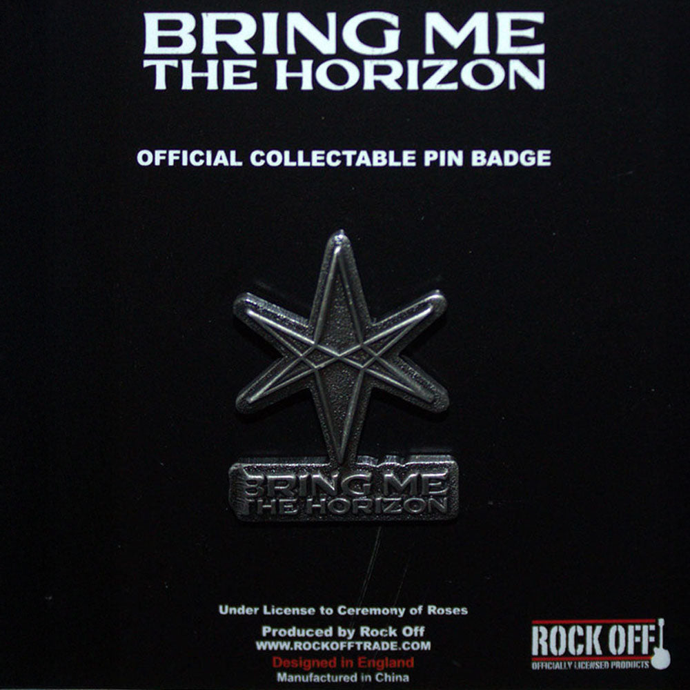 BRING ME THE HORIZON ブリングミーザホライズン - 6-Point Star / バッジ