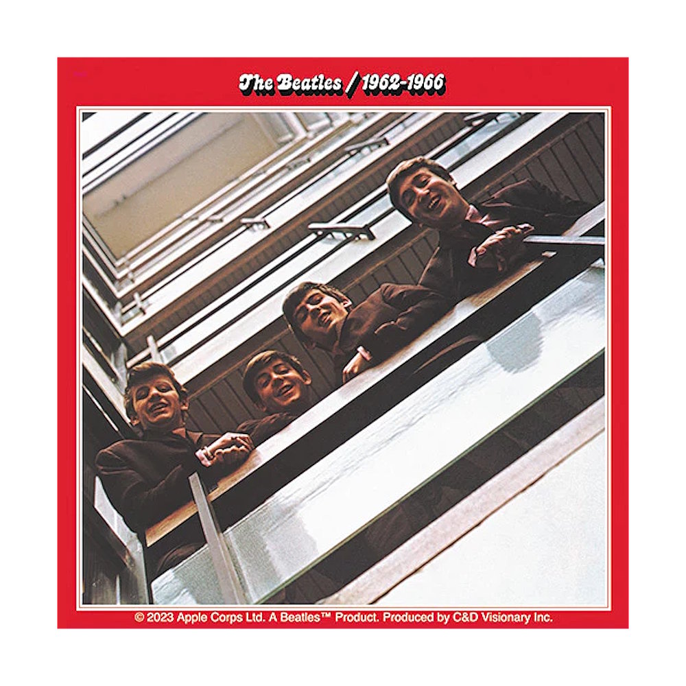THE BEATLES - (来日 60周年 ) - 赤盤