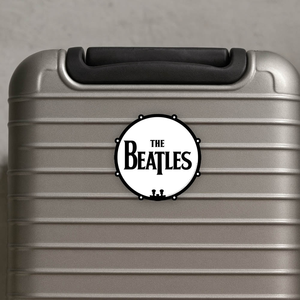 THE BEATLES ビートルズ (来日 60周年 ) - Bass Drum Logo / ステッカー