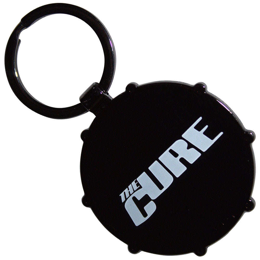 CURE キュアー (結成 50周年 ) - Logos Drum (Double Sided) / キーホルダー