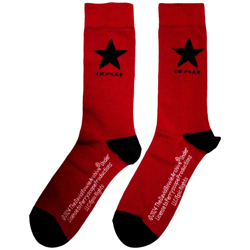 DAVID BOWIE デヴィッドボウイ (追悼 10年 ) - Blackstar / ソックス / メンズ
