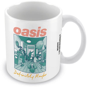 OASIS - (結成 35周年 ) - DEFINITELY MAYBE WHITE POD MUG