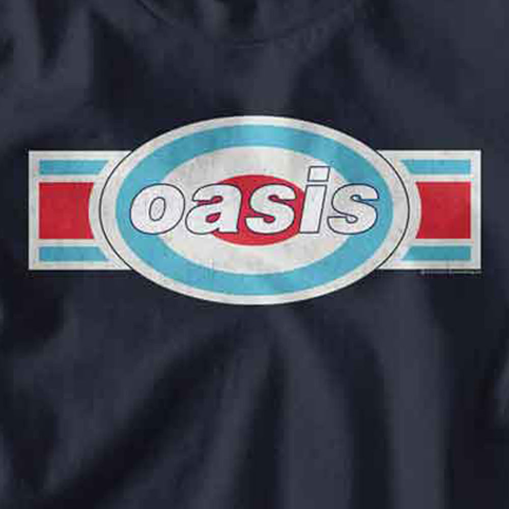 OASIS オアシス (映画「オアシス:ドント・ルック・バック・イン・アンガー」公開 ) - Tri Color Logo Chest / Tシャツ / キッズ