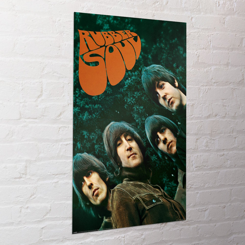 THE BEATLES ビートルズ (来日 60周年 ) - RUBBER SOUL / 公式 復刻 / 世界限定1000枚 / ポスター