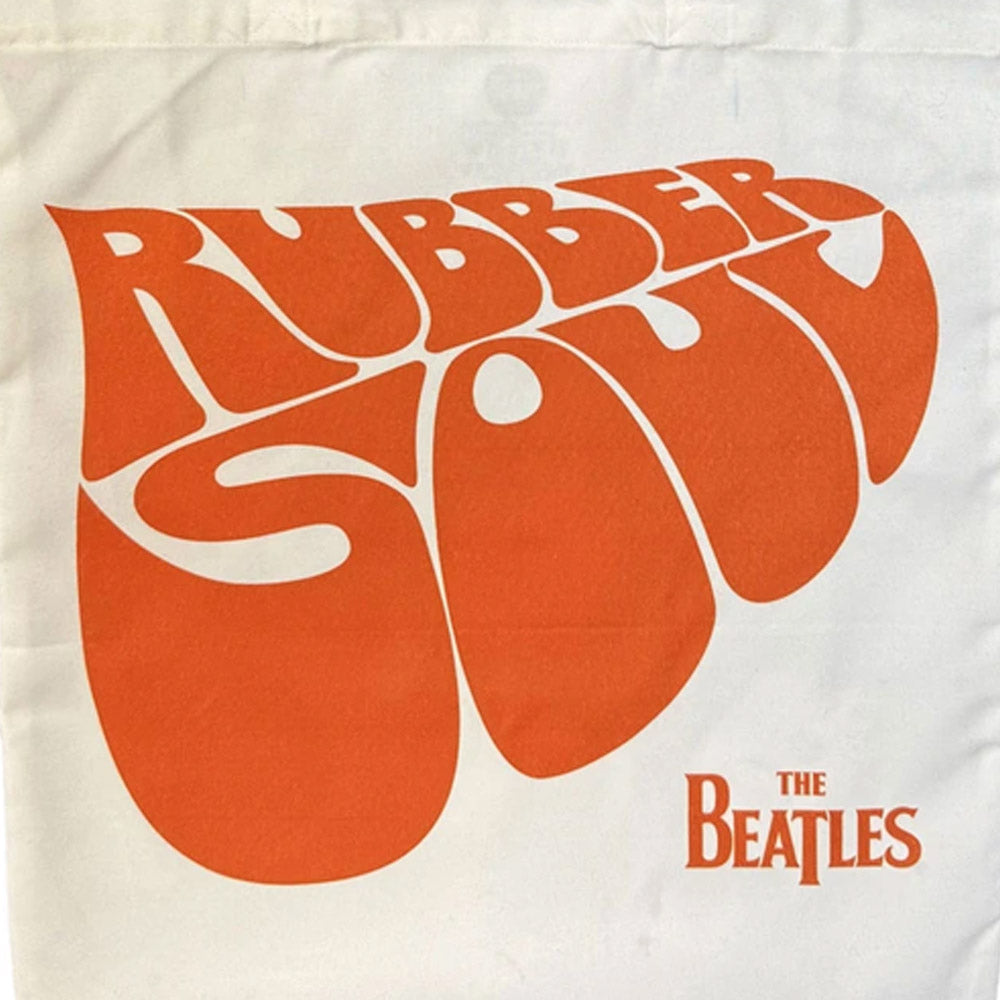 THE BEATLES ビートルズ (来日 60周年 ) - Rubber Soul / Double Sided / トートバッグ