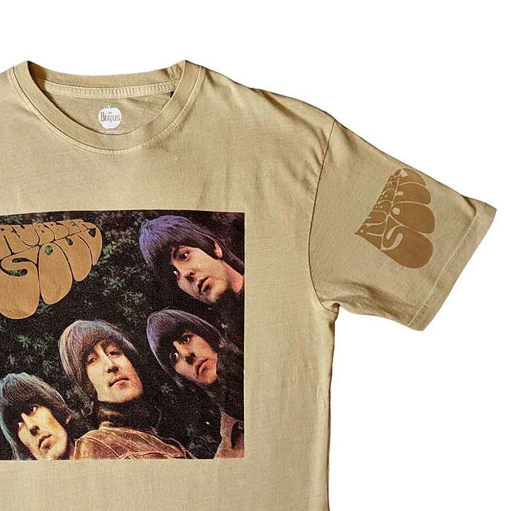THE BEATLES ビートルズ (来日 60周年 ) - Rubber Soul US / アームプリントあり / Tシャツ / メンズ
