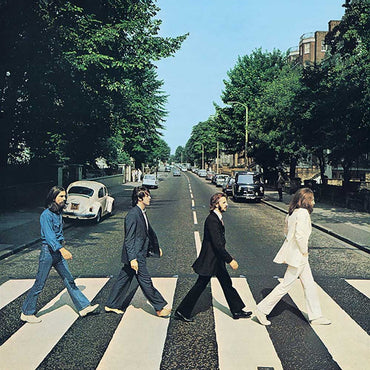 THE BEATLES - (来日 60周年 ) - ABBEY ROAD / キャンバス・プリント木枠(85×85×3.8cm)