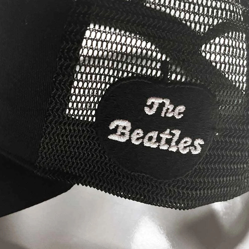 THE BEATLES ビートルズ (来日 60周年 ) - Drop T Logo & Apple / キャップ / メンズ