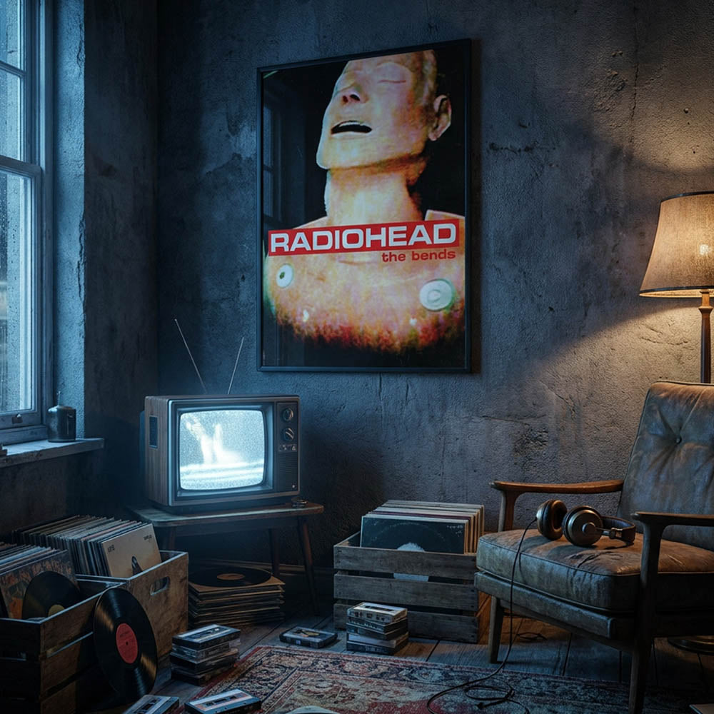 RADIOHEAD レディオヘッド (結成 35周年 ) - the bends / ポスター