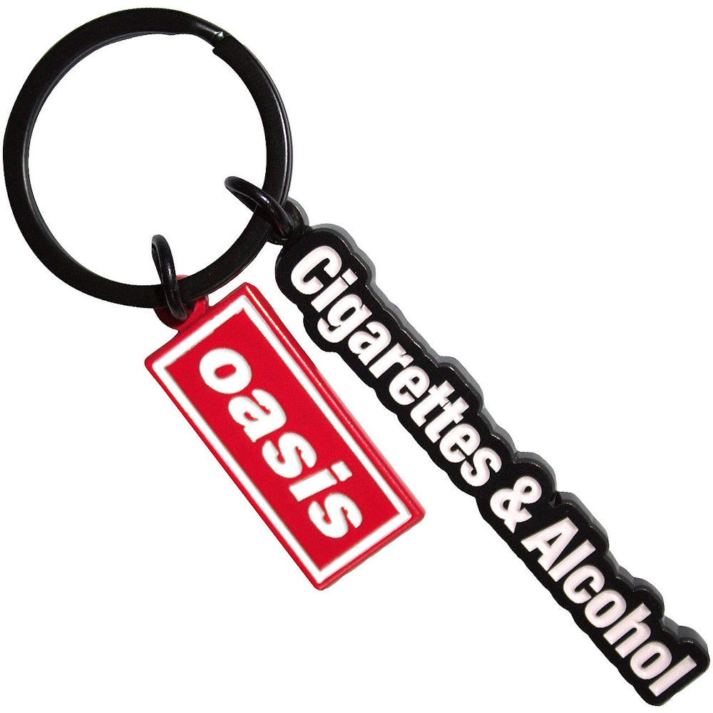 OASIS - (結成 35周年 ) - Cigarettes & Alcohol Red Decca Logo Charm / ツアー会場限定