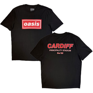 OASIS - (結成 35周年 ) - Cardiff City Pop Up / バックプリントあり / ツアー会場限定