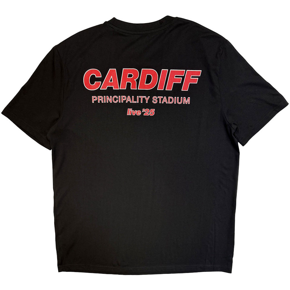 OASIS オアシス (結成 35周年 ) - Cardiff City Pop Up / バックプリントあり / ツアー会場限定 / Tシャツ / メンズ
