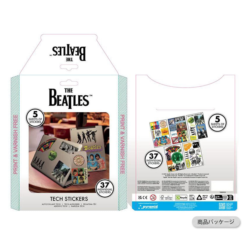 THE BEATLES ビートルズ (来日 60周年 ) - Tech Sticker(37種類) / ステッカー