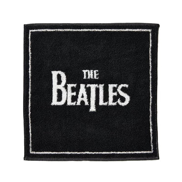 THE BEATLES - (来日 60周年 ) - Logo / タオルハンカチ / Black / 60周年記念限定モデル / IKEUCHI ORGANIC(ブランド)