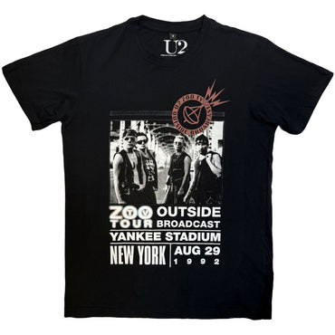 U2 - (結成 50周年 ) - Zoo TV Tour NY Poster 08.29.92 / カーボンソフト加工