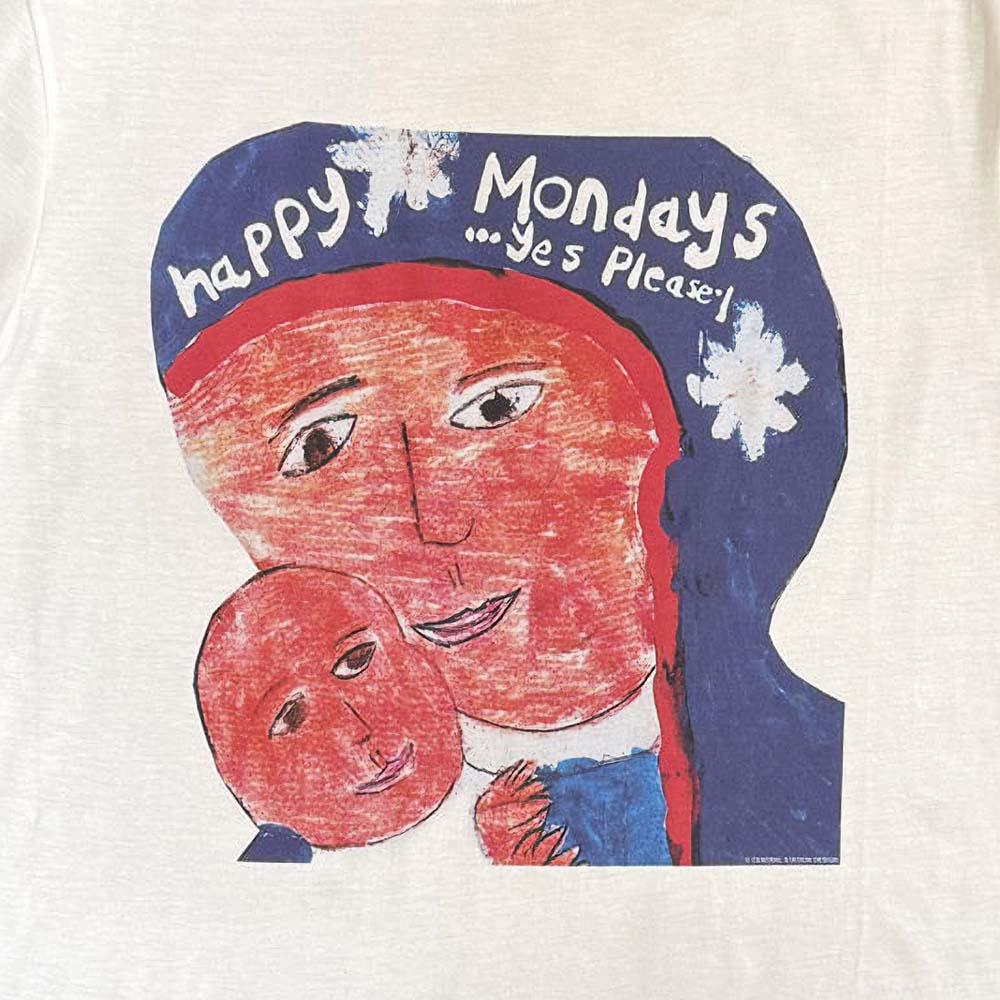 【予約商品】 HAPPY MONDAYS ハッピーマンデーズ - Yes Please / Tシャツ / メンズ