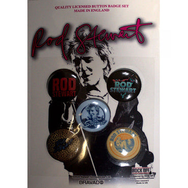 ROD STEWART - Logos / 5個セット