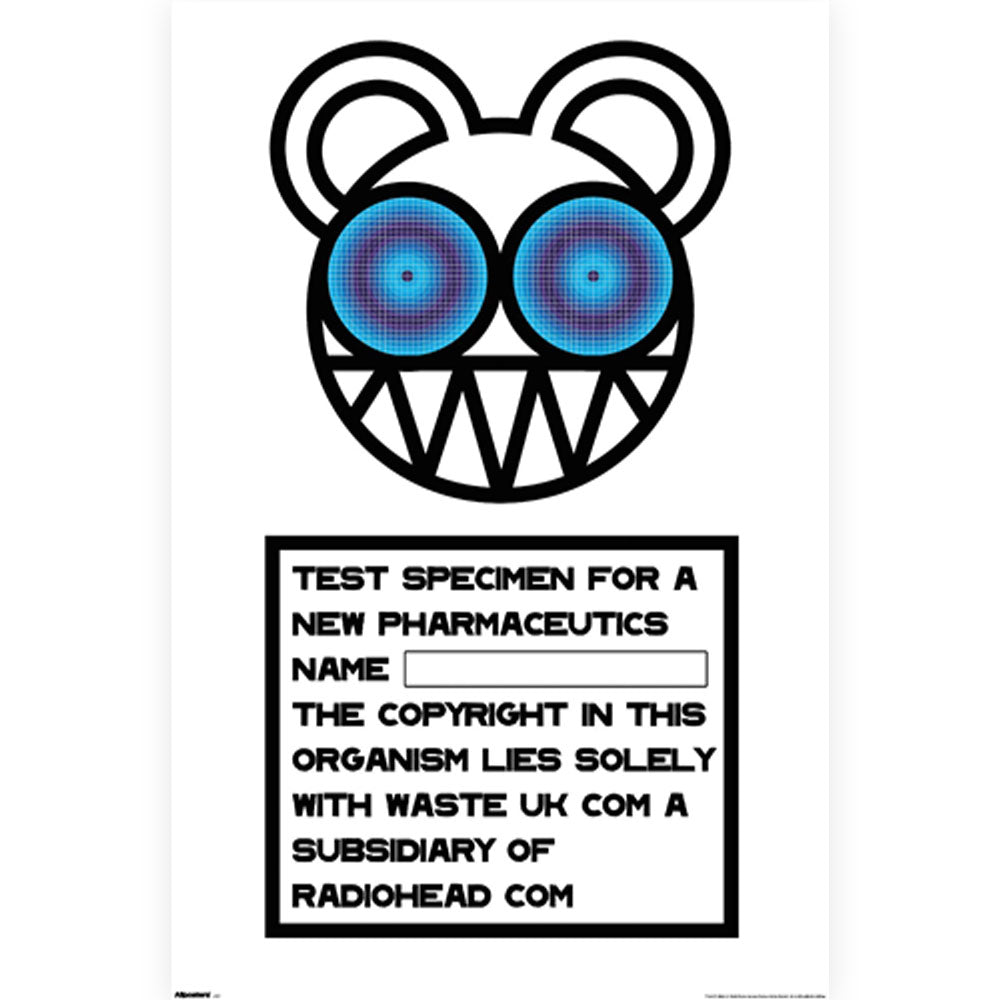 RADIOHEAD レディオヘッド (結成 35周年 ) - Blue Bear Specimen