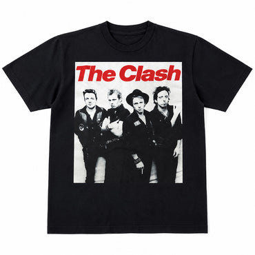 THE CLASH - (結成 50周年 ) - B&W Group Photo