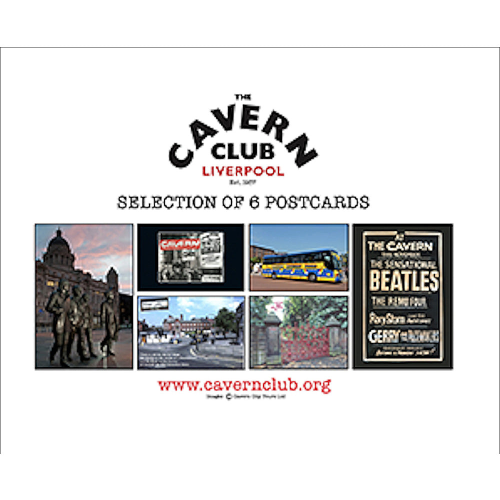 CAVERN CLUB キャヴァーンクラブ - POSTCARD PACK THE CAVERN CLUB（6枚セット） / ポストカード・レター 【公式 / オフィシャル】