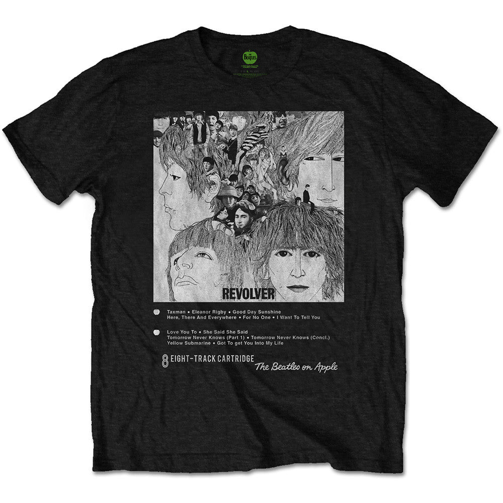 THE BEATLES ザ・ビートルズ (ABBEY ROAD発売55周年記念 ) - REVOLVER 8 TRACK / Tシャツ / メンズ 【公式 / オフィシャル】